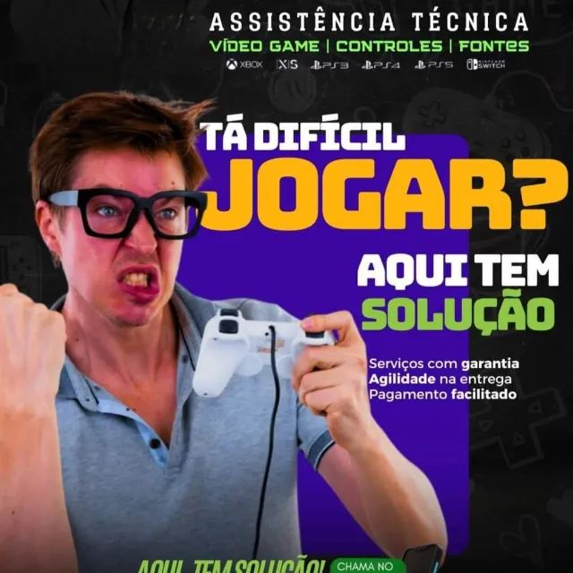 Consertos de ps4 e ps5 