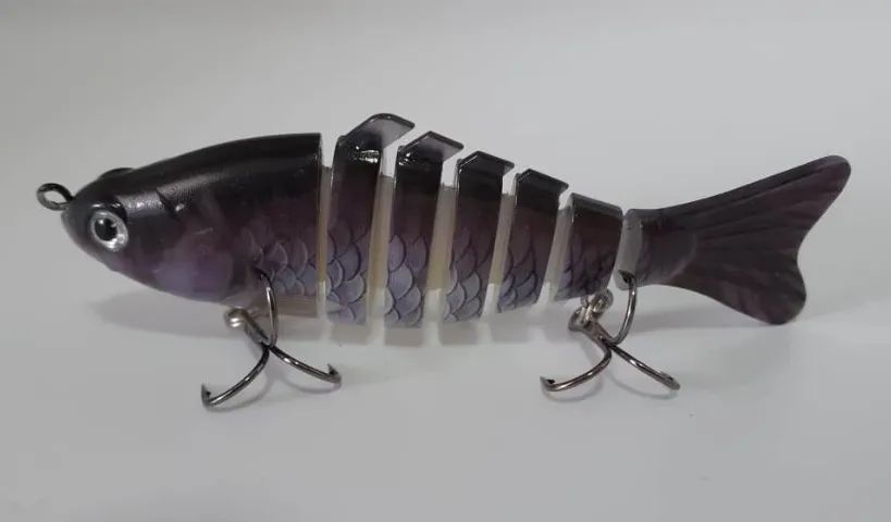 5 - Iscas Articuladas 7 Sessoes Artificial Lambari - 10cm 15,2gr  - Foto 3