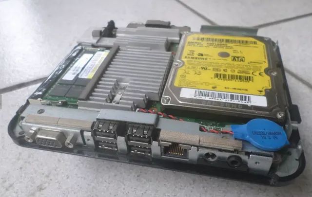 Mini PC Thin Client Lenovo Ideacentre Q100 Intel Atom 2gb - Foto 6