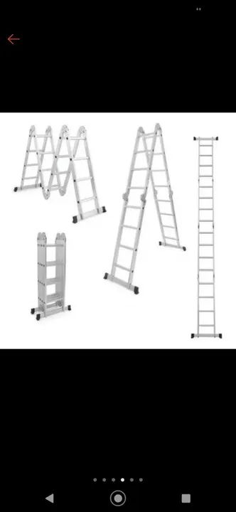 Vendo escada alongada nova  - Foto 3