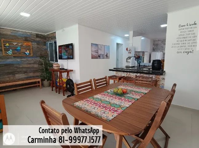Alugo Casa de Praia Mobiliada na Divisa Dos Carneiros - Tamandaré/PE - Foto 9