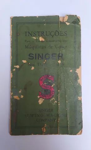 Antigo Manual Singer - Foto 2