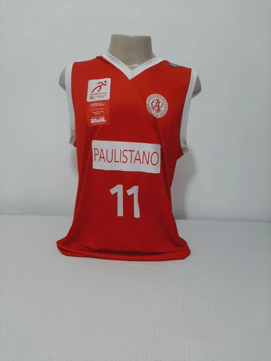 Camiseta Basquete Paulistano Regata - Tamanho GG