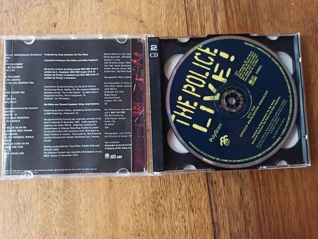 CD THE POLICE LIVE - DUPLO IMPORTADO  - Foto 3
