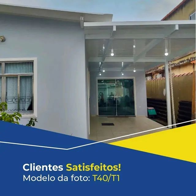 TELHA SANDUÍCHE FORRO INTERNO LISO 
