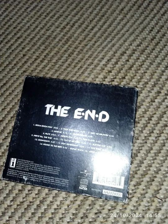 CD The Black Eyed Peças - The end - Foto 4