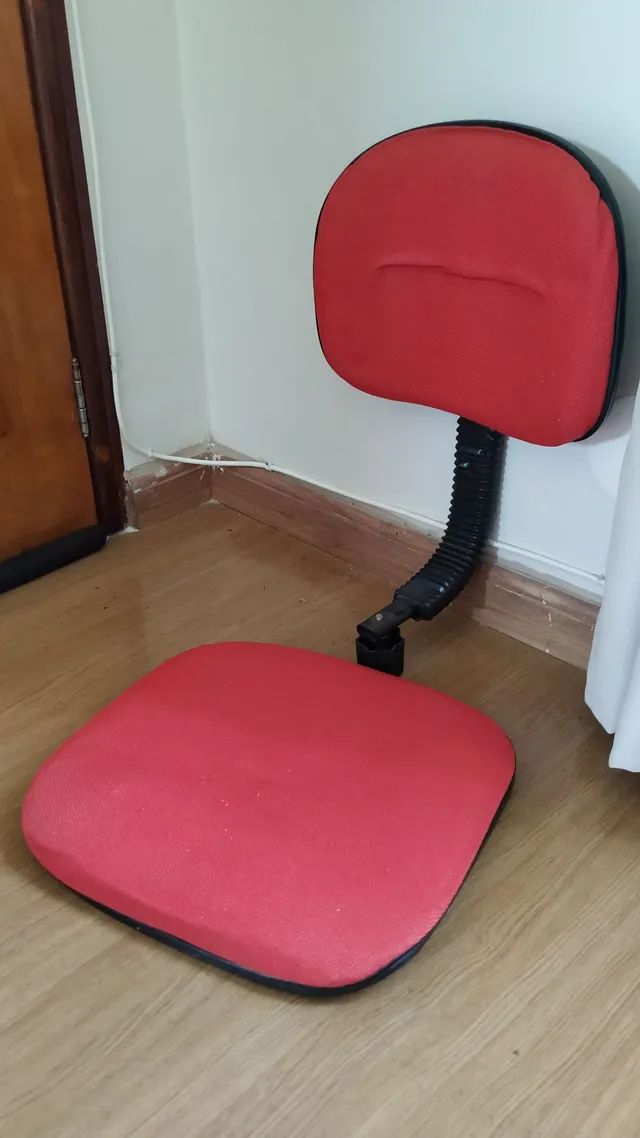 Acento e encosto de cadeira de rodinhas - Foto 2
