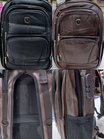 MOCHILA REFORÇADA COM SUPORTE PRA NOTEBOOK E SENHA(Lojatemdtudoslz) - Foto 5