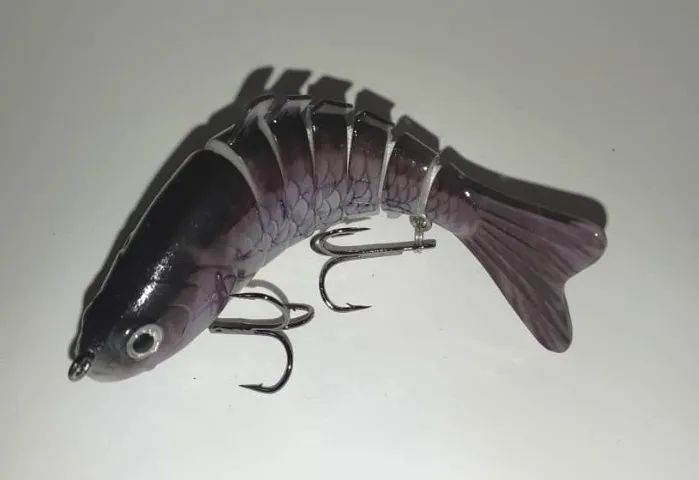 5 - Iscas Articuladas 7 Sessoes Artificial Lambari - 10cm 15,2gr  - Foto 4