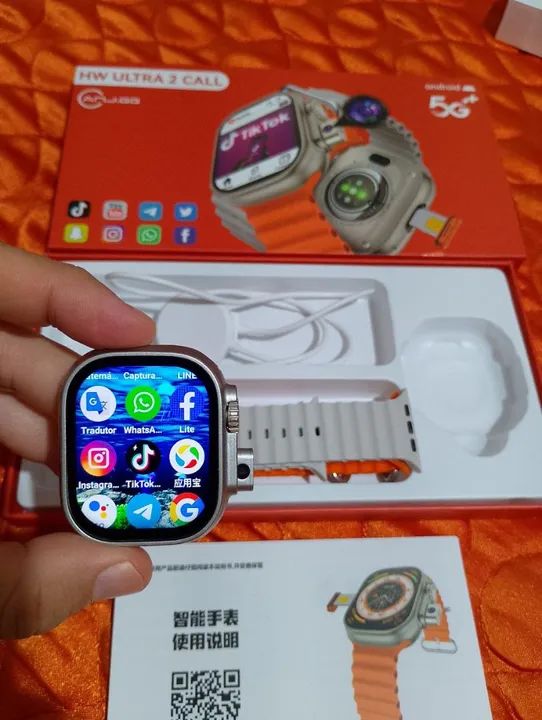 Smartwatch 5G Chip Câmera frontal  - Foto 2