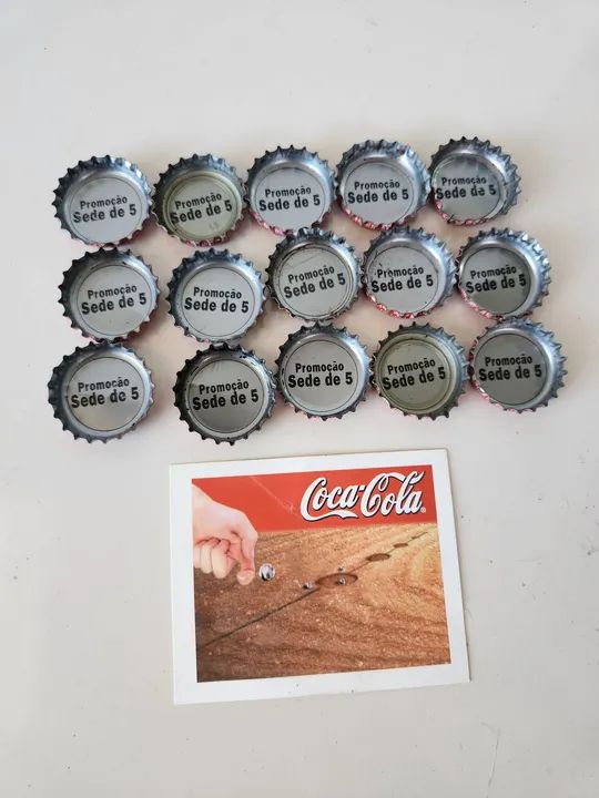 Promoção sede de 5 Coca-Cola futgude copa do mundo 98 - Foto 2