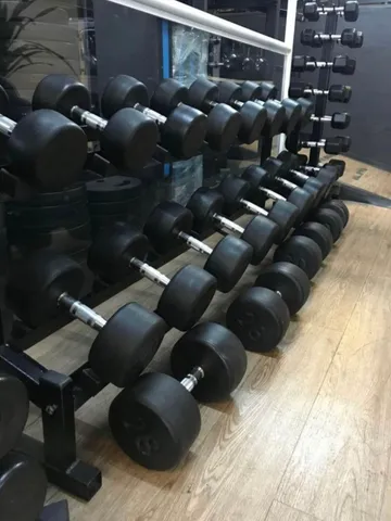 Anilhas, dumbells, barras montadas e mto mais