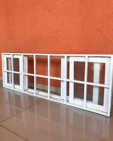 Janelinha para cozinha 0,40x1,20 com vidro  - Foto 3