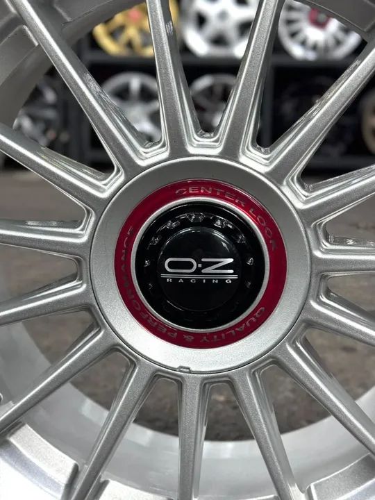 Rodas aro 17 Oz prata - Foto 3