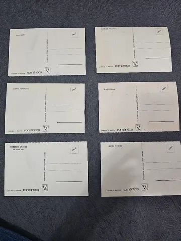 Antiguidade cartoes revista romântica década 70 80 celebridades - Foto 3