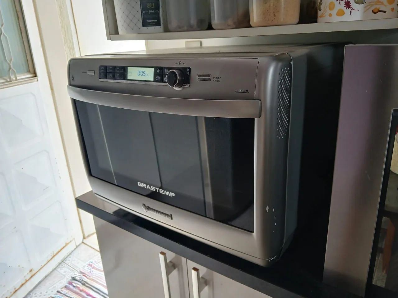 Microondas Brastemp 31 litros inox  - Foto 3