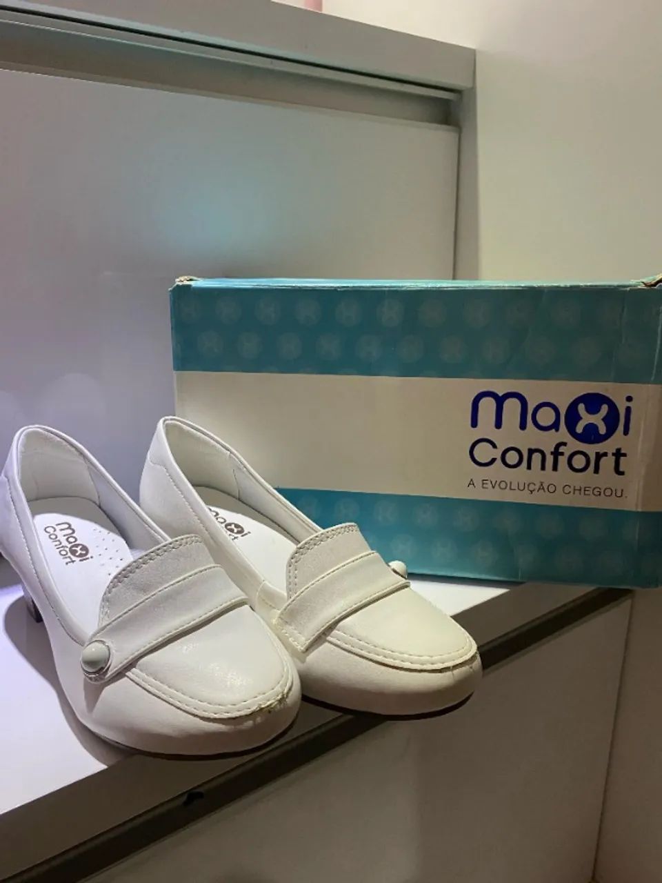 Sapato branco Bonequinha - Foto 3