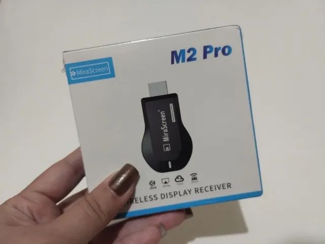 Mirascreen Transforme TV em Smart TV (tipo chromecast) Espelhamento de Tela Wi-Fi Hdmi 