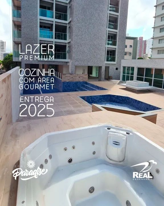 Edifício Real Paradise, 4 suítes, 3 vagas, Umarizal, Belém PA
