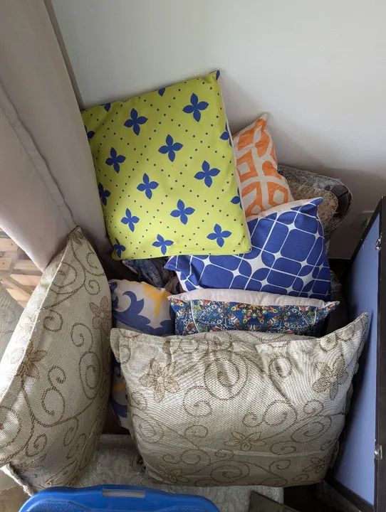 Jogo de almofadas decorativas