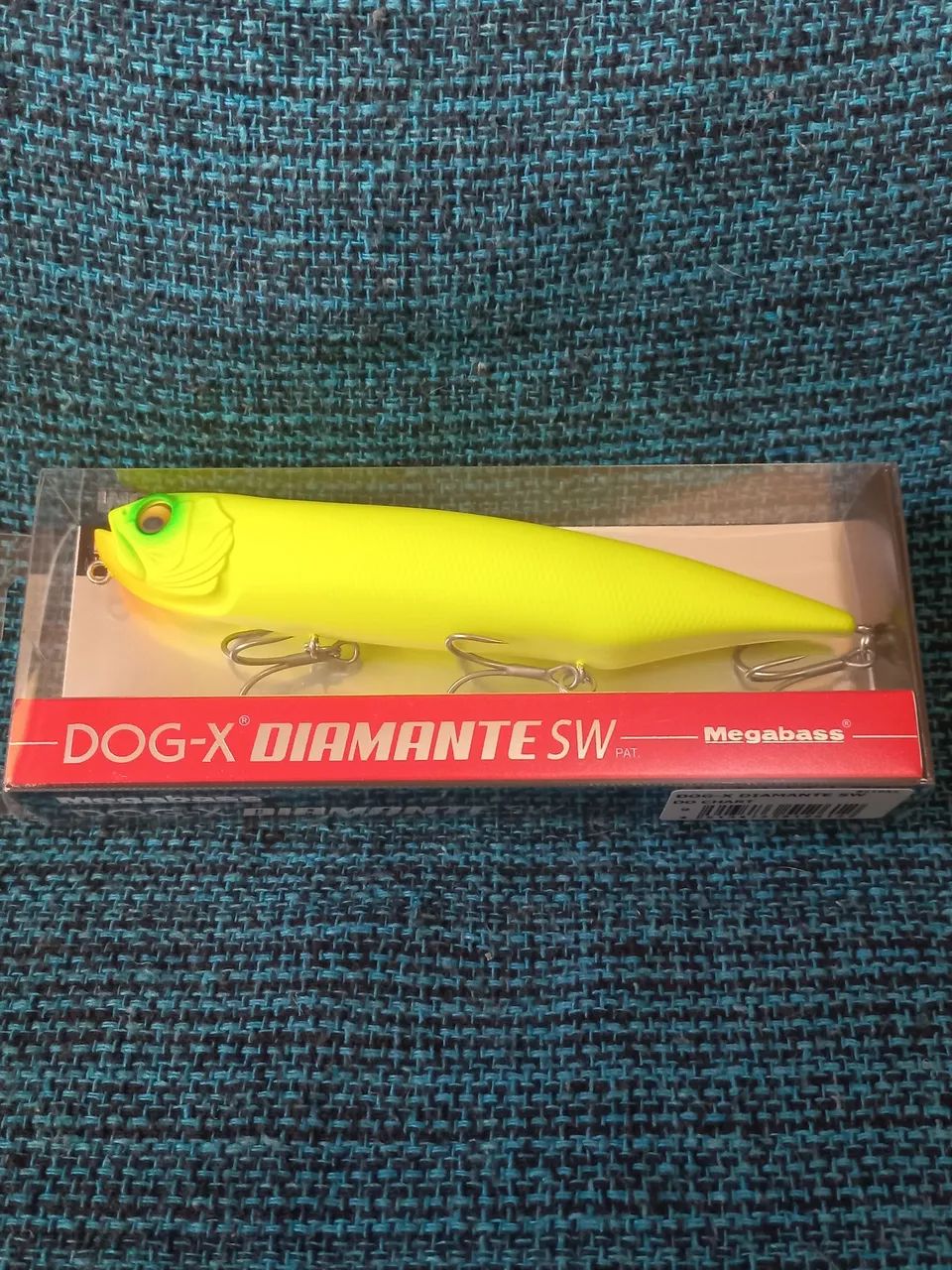 Isca artificial MEGABASS DOG-X DIAMANTE SW-nova na caixa.
