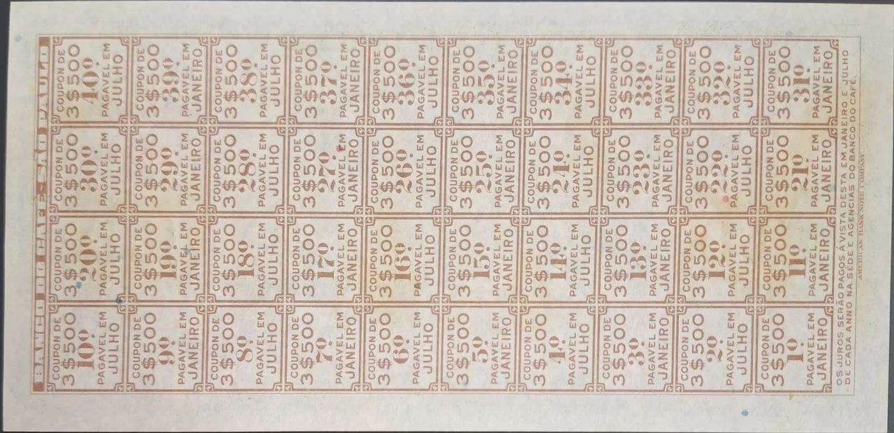 Cédula Antiga - Banco do Café  - FE - Foto 2