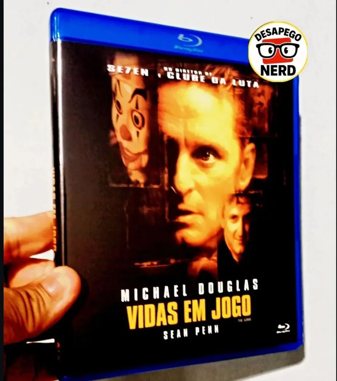 Blu-ray Vidas em Jogo com luva exclusivo 