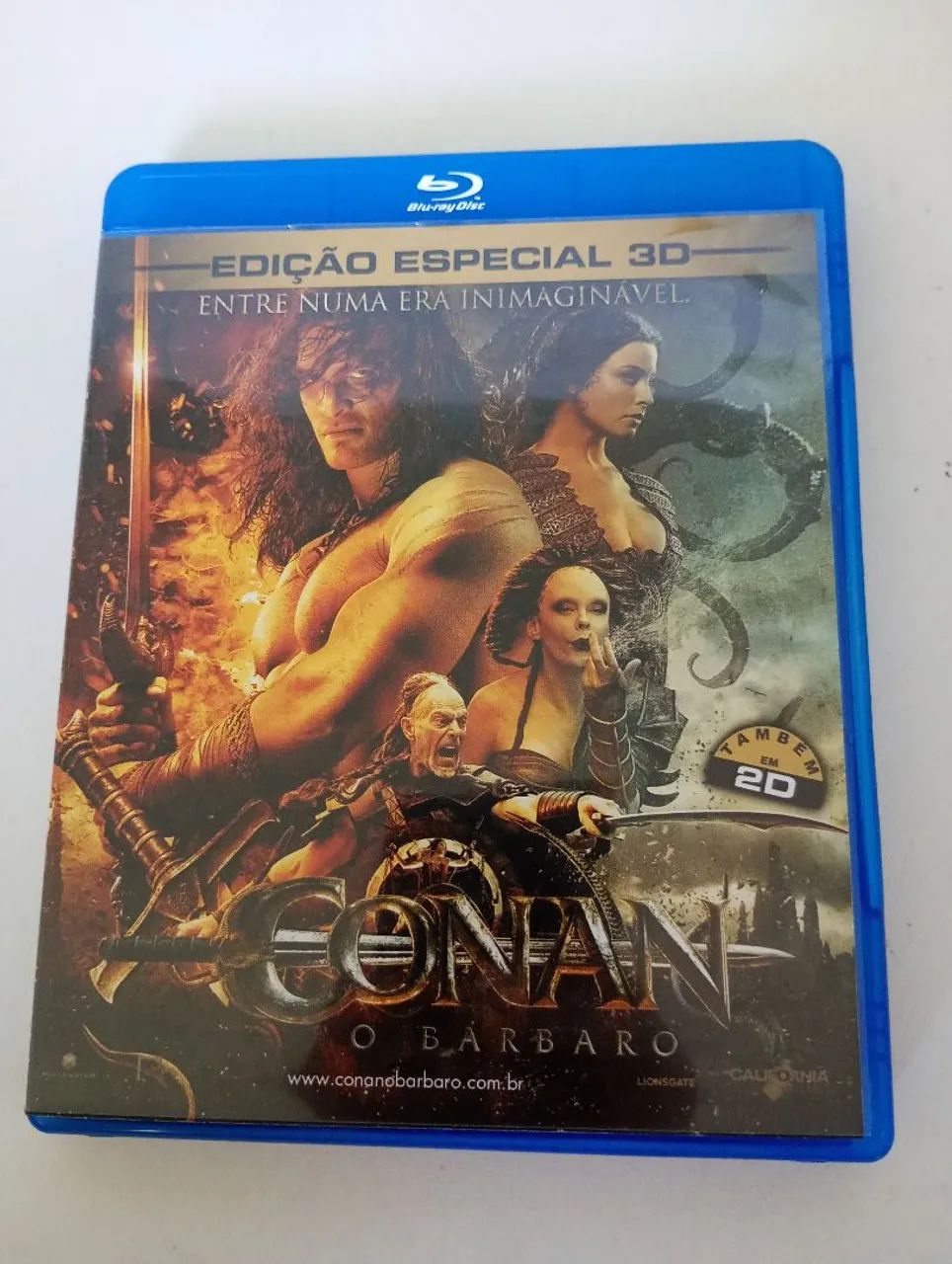 Conan, o Bárbaro (2011) Blu-ray 3D + Blu-ray