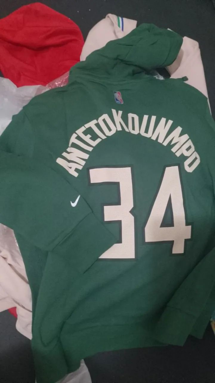 Moletom nike do time NBA Milwaukee Bucks  Verde - Foto 2