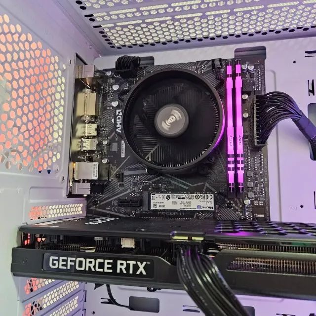 PC GAMER RYZER 5500 + ENTREGA + 1 ANO DE GARANTIA EM X - Foto 3
