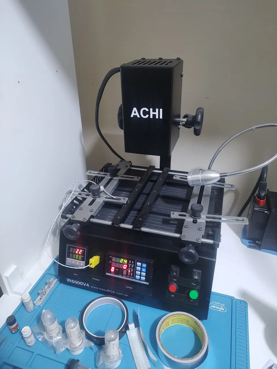 Estação de Retrabalho ACHI IR6000 V4 - Reparo de Placas