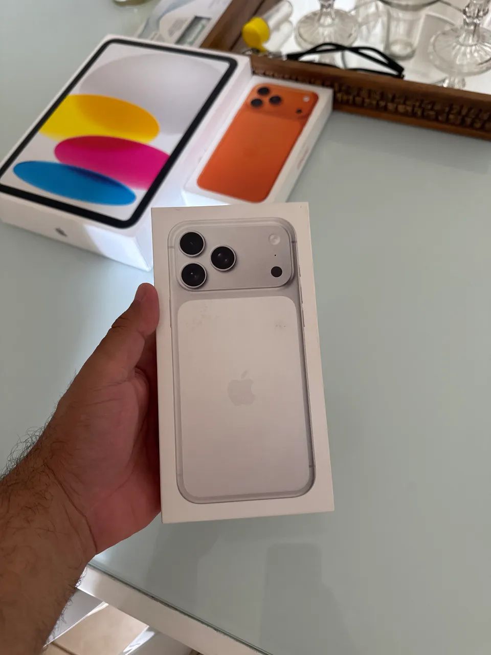 iPhone 17 Pro Max 256GB シルバー Apple iPhone 17 Pro Max 256GB 12RAM - Tela Super Retina XDR OLED