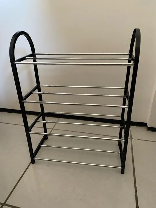 Sapateira de Metal 4 Andares - Foto 3