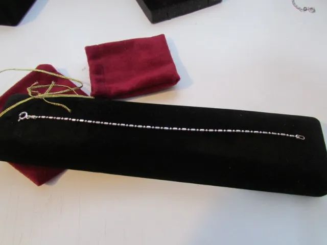 Pulseira em Prata de Lei com  19 cm - Foto 3