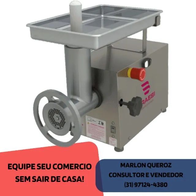 Moedor de Carne Boca 10 Braesi Bivolt Novo