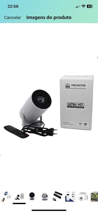 Projetor LED Ultra HD LACRADO