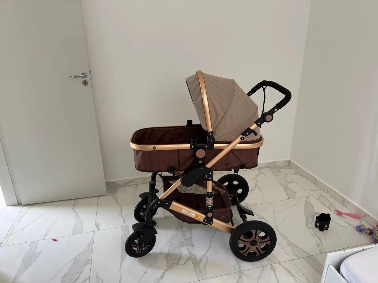 Carrinho de Bebê 2x1 Moisés - Foto 2