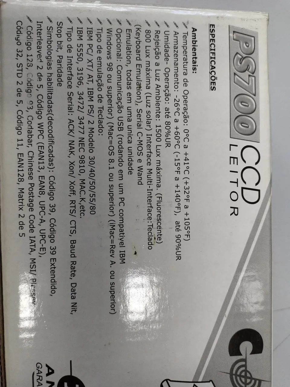 Leitor Codigo Barras Contac PS700 - Foto 2