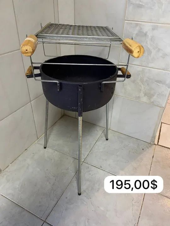 Churrasqueira botijão 