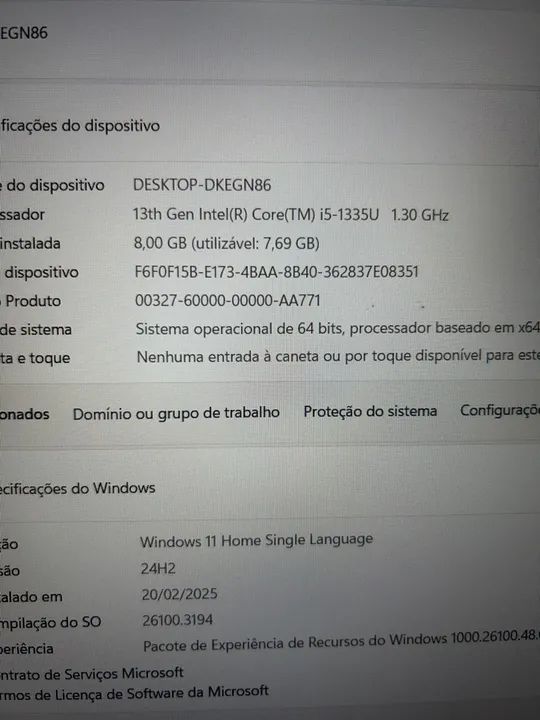 Vendo Samsung book 4 Core i5 13a Geração  - Foto 3