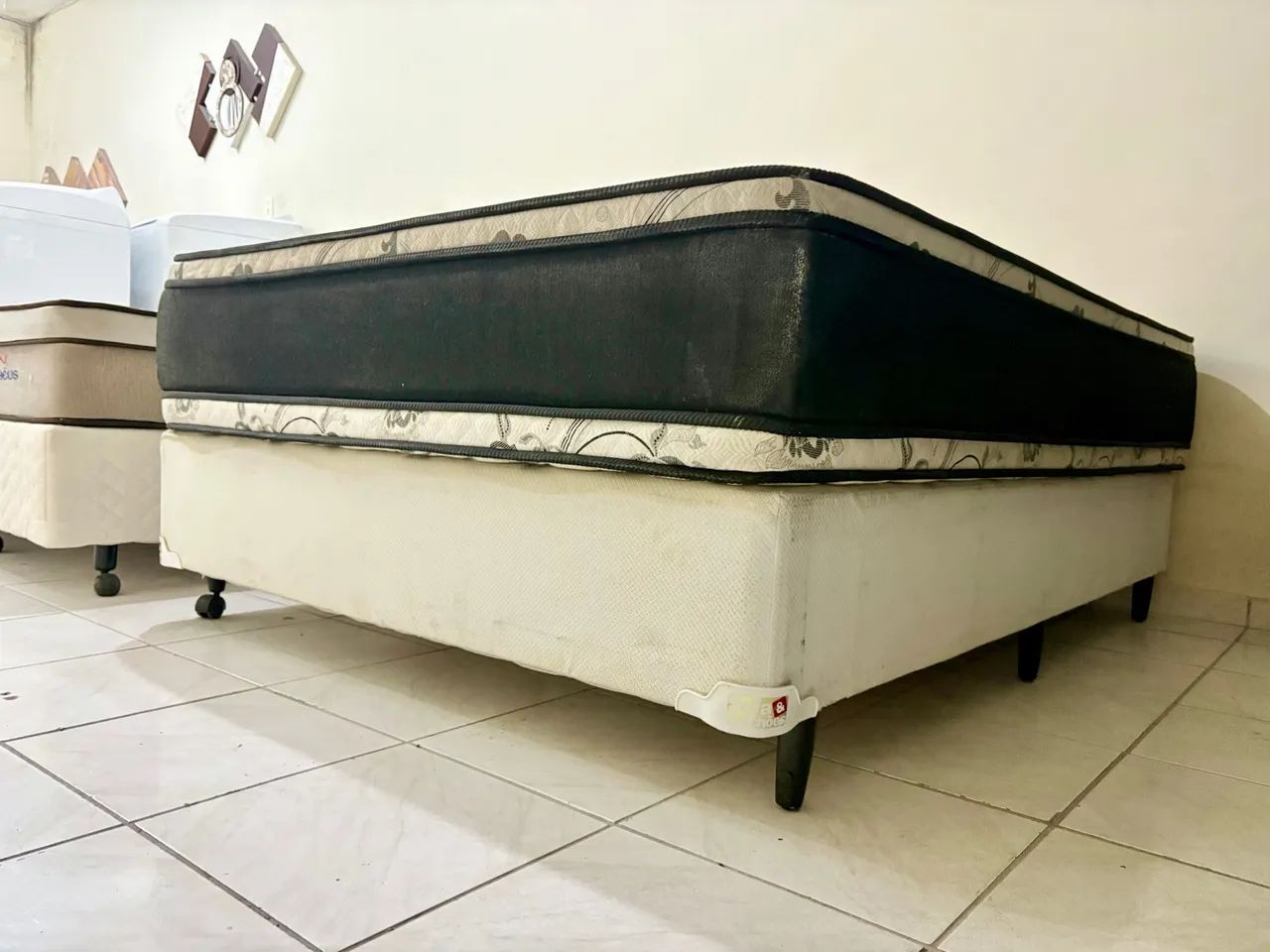 Cama Box de Casal , cama de casal , conjunto box  - Foto 4