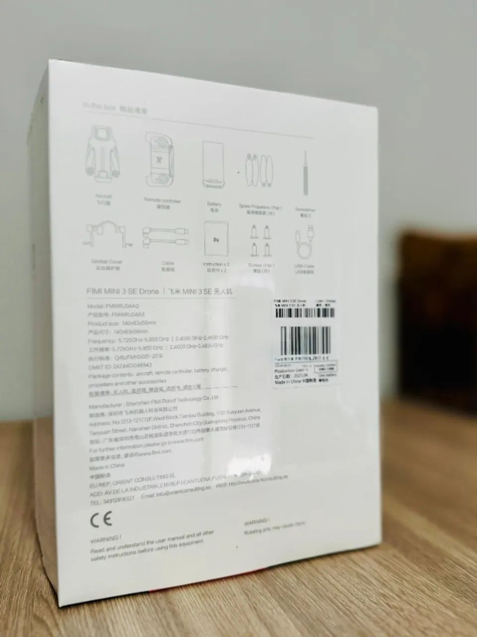 Drone FIMI MINI 3 SE, caixa lacrada - Foto 3