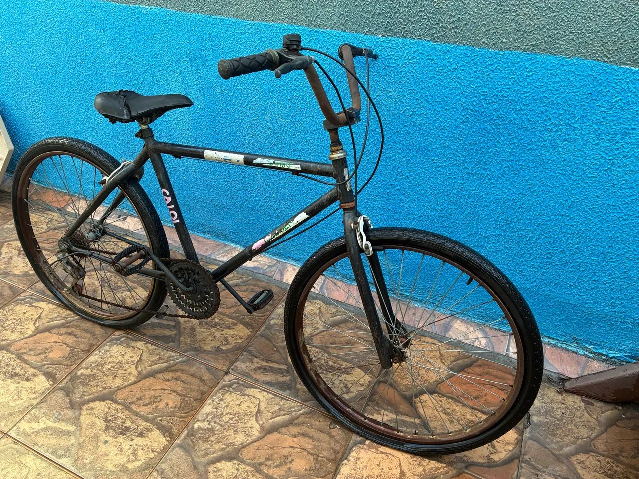 Bicicleta Caloi Safari Cruiser antiga para restaurar - Foto 2