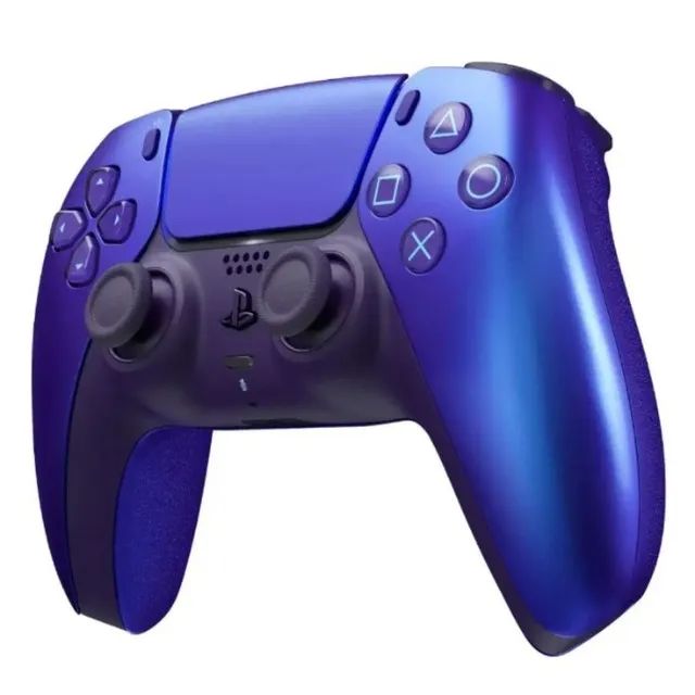 Controle DualSense Azul Metálico ? Experiência de jogo com estilo e inovação - Foto 4