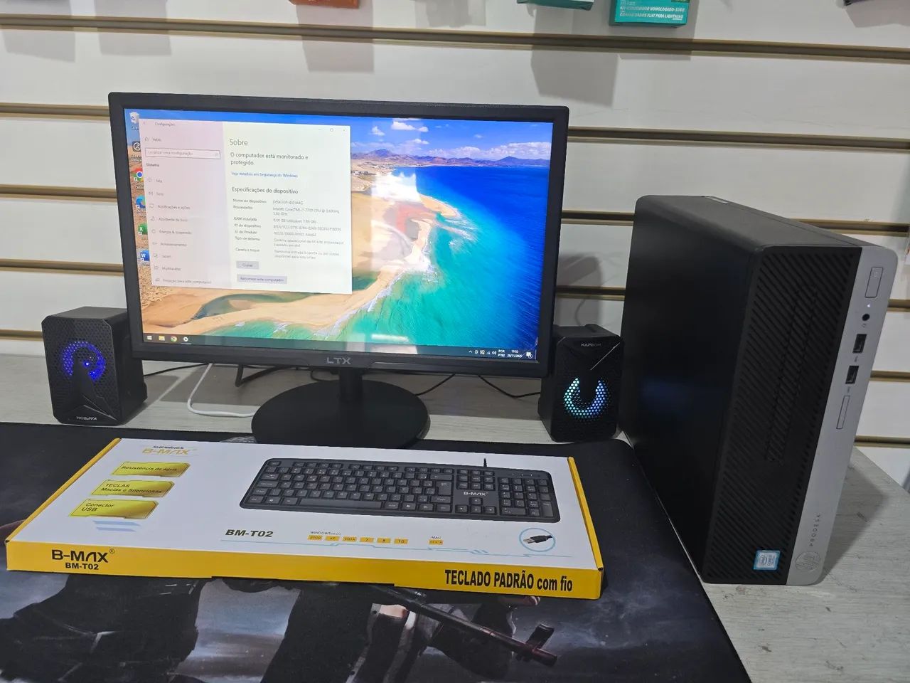 PC HP Prodesk i7 completo 