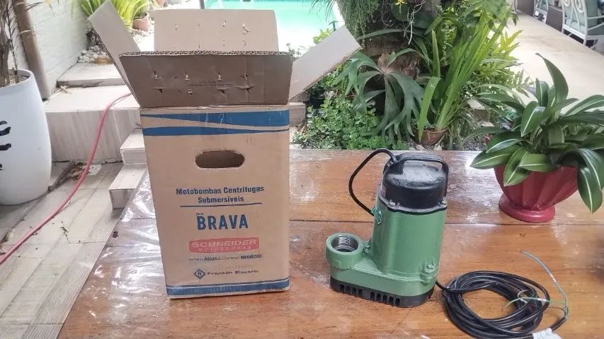 Bomba Submersível Schneider Brava DV-03 1/3cv Monofásico 220v