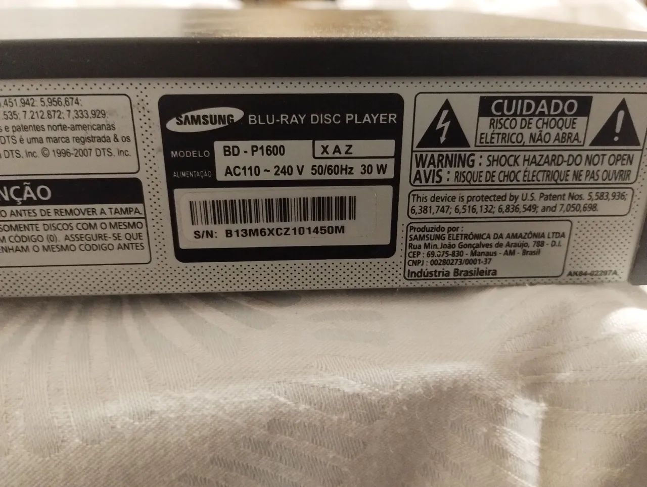 Blu-ray disc player Samsung  - Foto 5