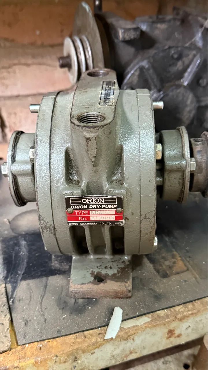bomba a vácuo seca ORION Type KRASB, fabricada pela ORION MACHINERY CO. LTD JAPAN  - Foto 5