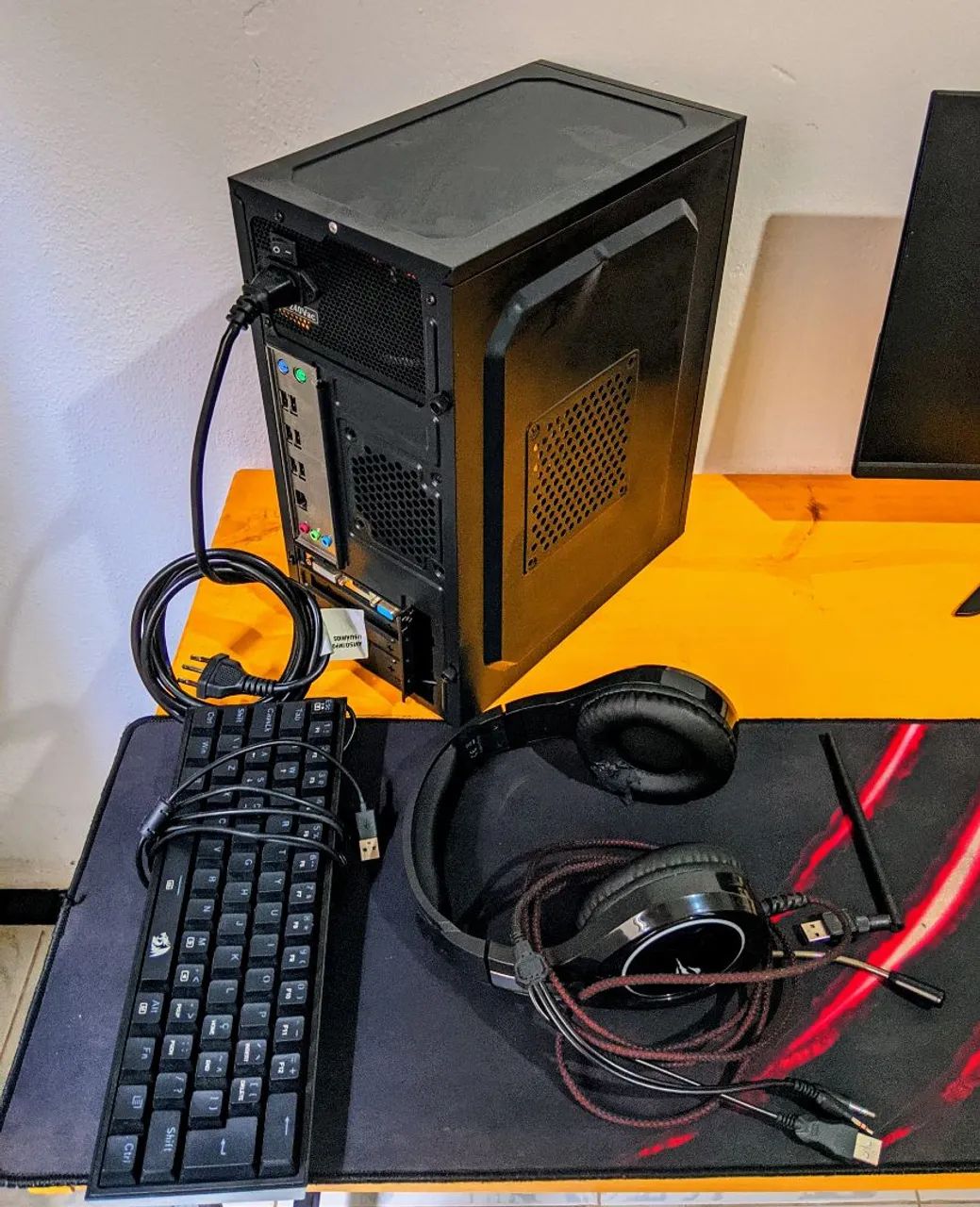 PC Gamer/Trabalho Xeon + Teclado Redragon, Headset e MPad Havit  - Foto 2