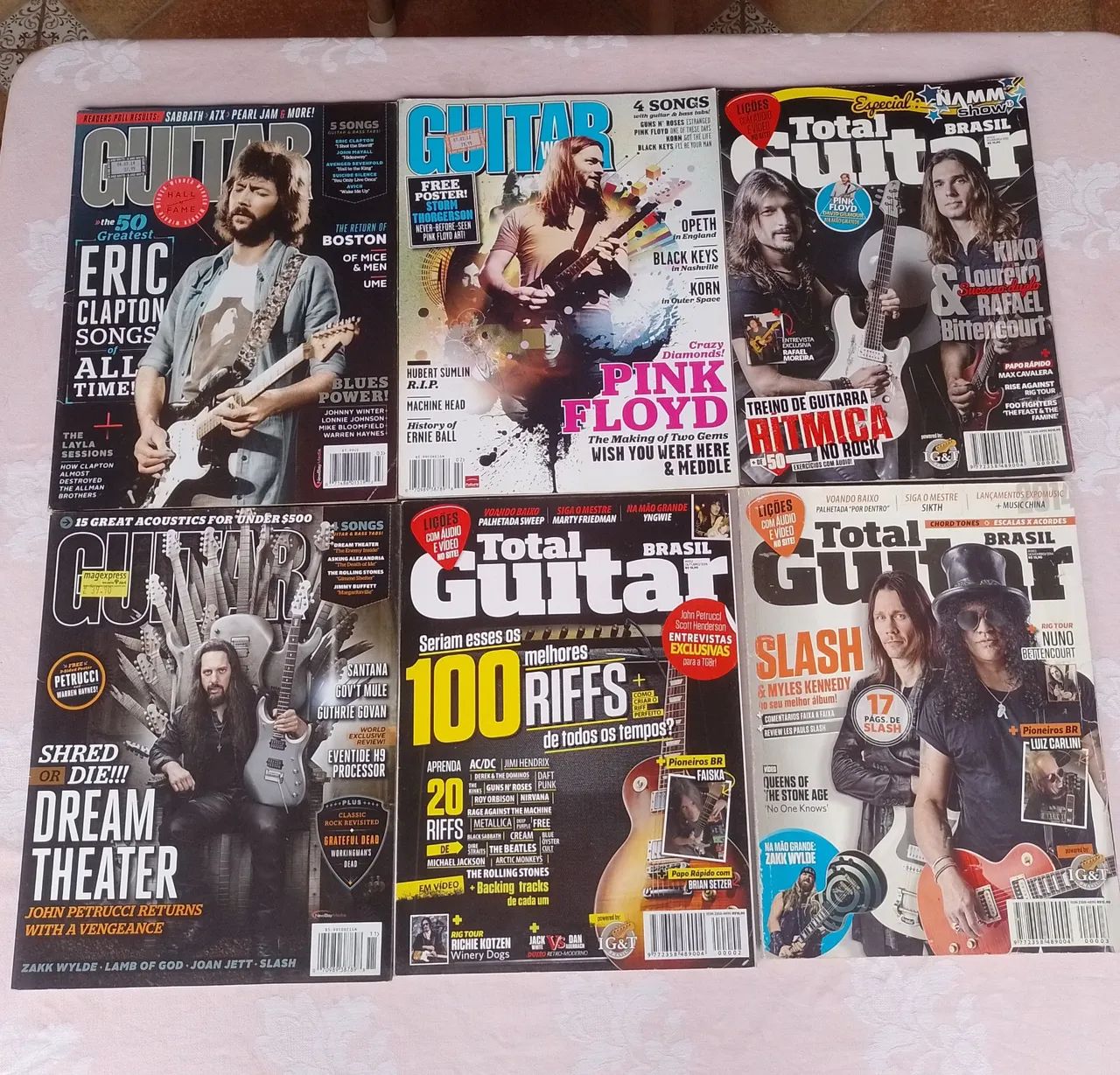 Lote de Revistas Downbeat, Bass Player, Guitar, Roadie Crew, Jazz Time. Oportunidade  - Foto 2